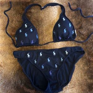 Polo by Ralph Lauren Navy Bikini
